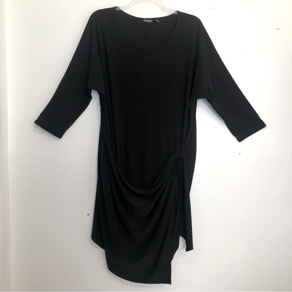Effortless Style Black Wrap Dress, size 3X